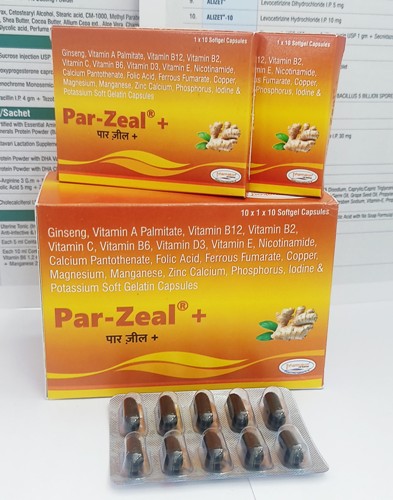PAR ZEAL PLUS Softgel Capsules